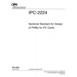 IPC-2224 Estándar de diseño...